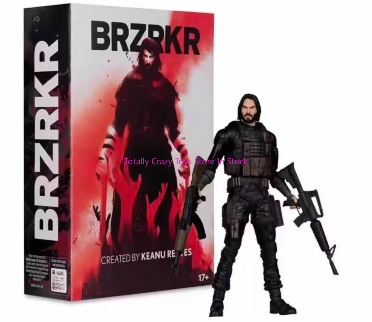 В наличии: Коллекционная фигурка McMad Warrior Кейну Ривз, издание Deluxe, подвижная, ручная работа
В наличии: Коллекционная фигурка McMad Warrior Кейну Ривз, издание Deluxe, подвижная, ручная работа