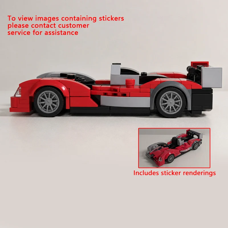 Speed Racing Car Model MOC Building Bricks R15 WEC IMSA Le Mans Modular Technology Children Holiday Gifts Assemble Toys Suit
Speed Racing Car Model MOC Building Bricks R15 WEC IMSA Le Mans Modular Technology Children Holiday Gifts Assemble Toys Suit