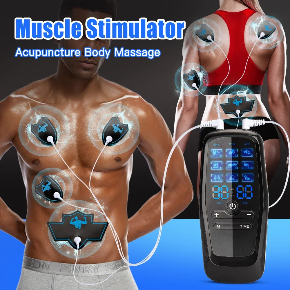 EMS Eletric Muscle Stimulation USB Physiotherapy Tens Unit Machines Pulse Impulse Mini Full Body Massager Slimming Machine
EMS Eletric Muscle Stimulation USB Physiotherapy Tens Unit Machines Pulse Impulse Mini Full Body Massager Slimming Machine