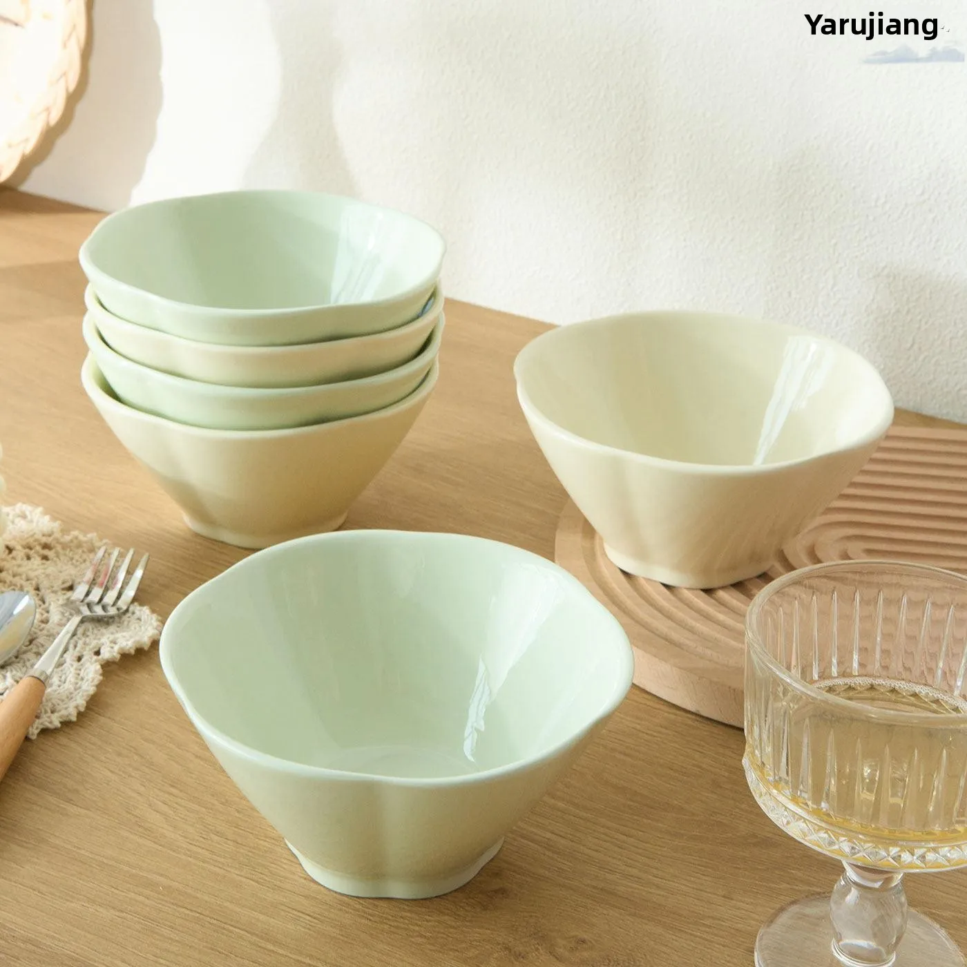 Ceramic Soup Bowl High Aesthetic Value for Home Use Noodles Soup Bowl Rice Bowl Creamy Style Ins Inspired Adult round Bowl
Ceramic Soup Bowl High Aesthetic Value for Home Use Noodles Soup Bowl Rice Bowl Creamy Style Ins Inspired Adult round Bowl