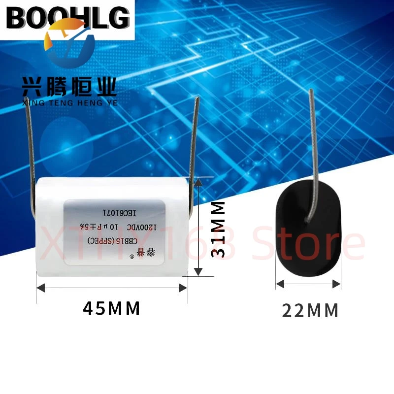 CBB16 1200V 10UF high-voltage welding machine capacitor non inductive axial absorption capacitor 1200VDC 10UF
CBB16 1200V 10UF high-voltage welding machine capacitor non inductive axial absorption capacitor 1200VDC 10UF