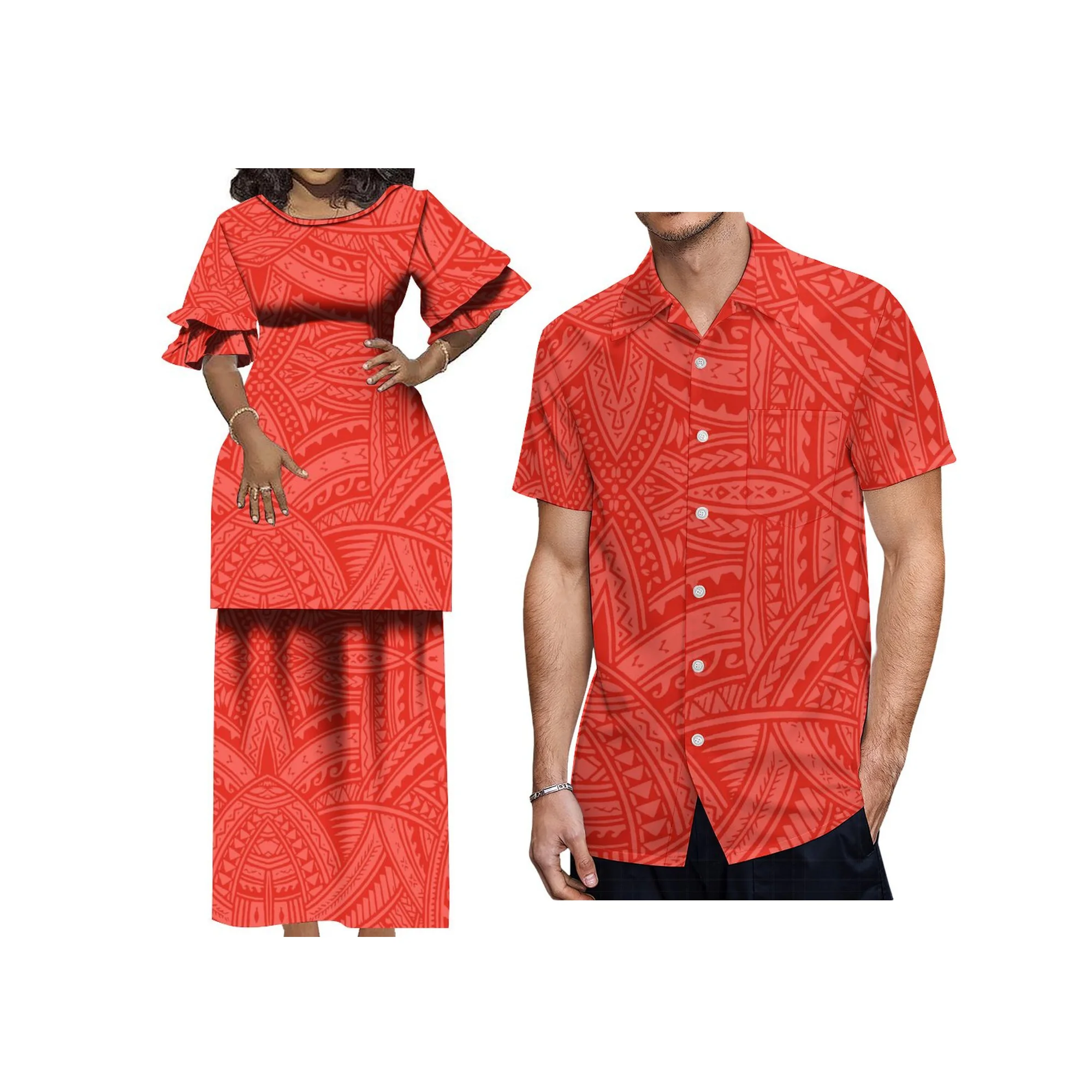 Wholesale Custom Logo New Islander Clothes Samoa Puletasi Dress Plus Size Ladies Crew Neck Dress Two Piece Set Outfits
Wholesale Custom Logo New Islander Clothes Samoa Puletasi Dress Plus Size Ladies Crew Neck Dress Two Piece Set Outfits