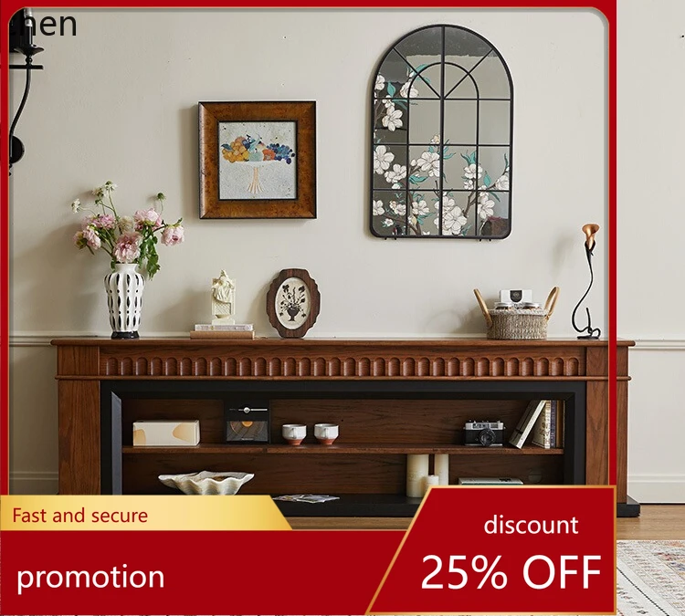 ZML fireplace TV cabinet floor-to-ceiling storage locker integrated living room home high-end coffee table combination
ZML fireplace TV cabinet floor-to-ceiling storage locker integrated living room home high-end coffee table combination