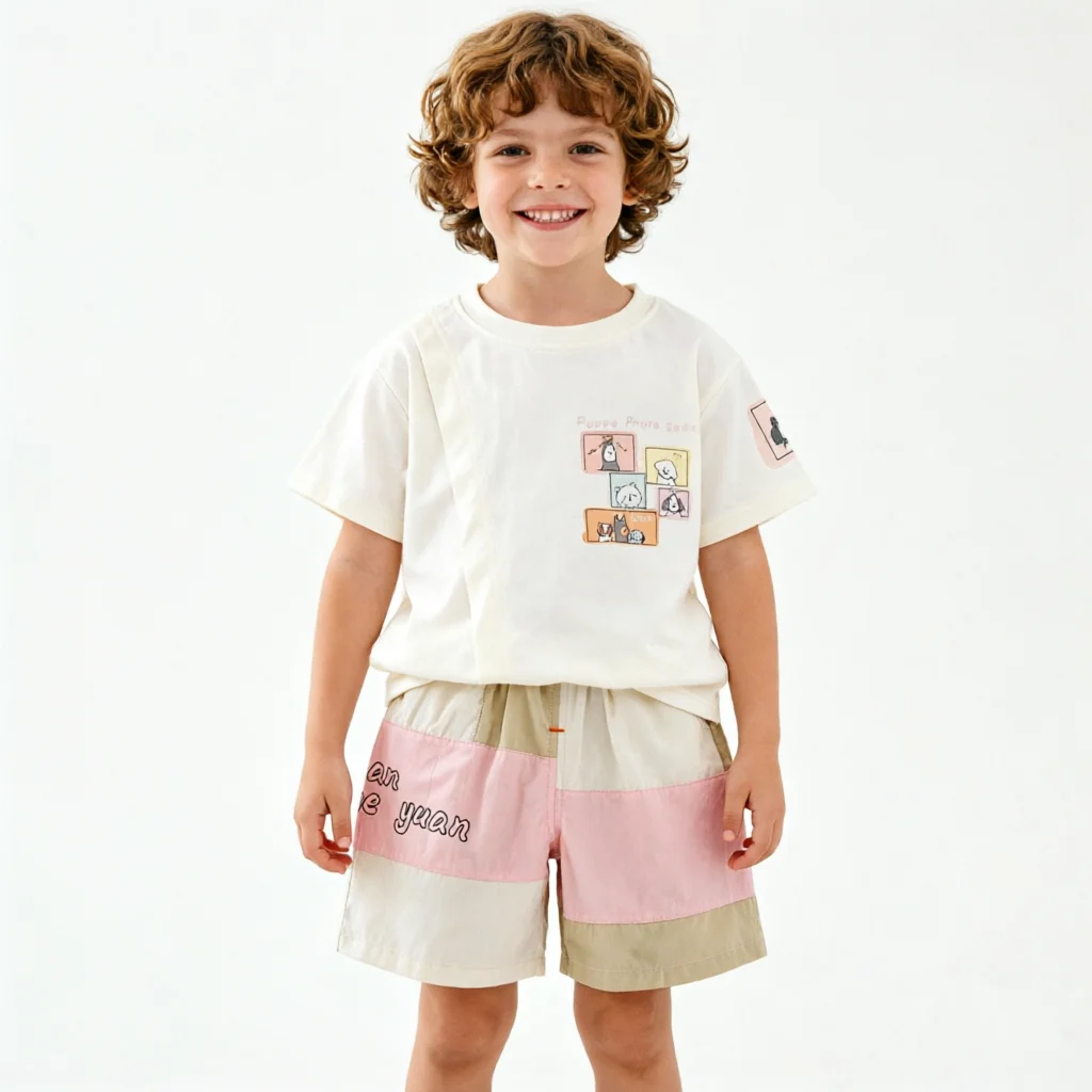 Summer Toddler Baby Boys Cotton Stylish T-Shirt Top+Contrast Patchwork Shorts Pant Set Kids 2PCS Tracksuit Children Outfit 1-6Yr
Summer Toddler Baby Boys Cotton Stylish T-Shirt Top+Contrast Patchwork Shorts Pant Set Kids 2PCS Tracksuit Children Outfit 1-6Yr