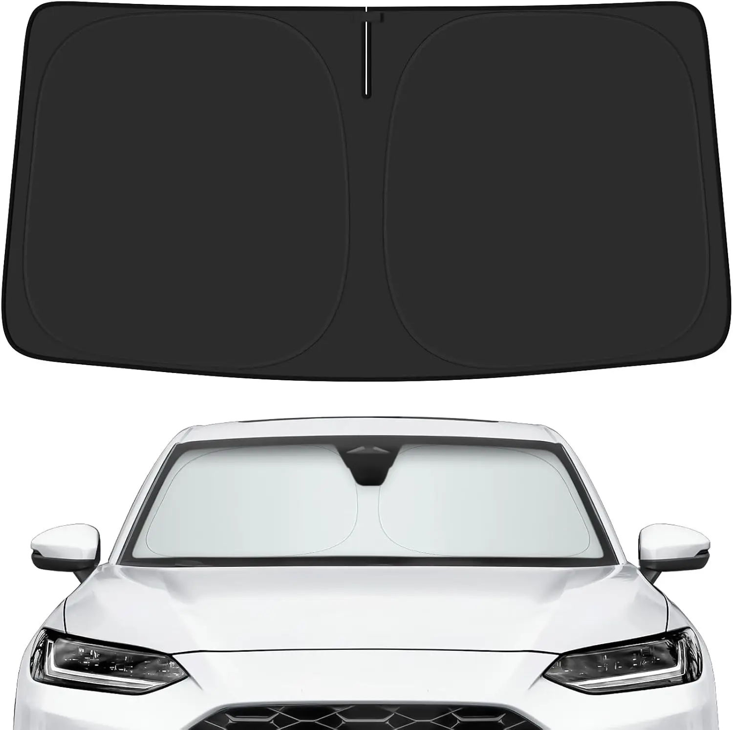 Car Windshield Sun Shade For Honda 2023 2026 HRV HR-V Accessories (OEM Design) Reflective Foldable Heat Insulation Sunshade
Car Windshield Sun Shade For Honda 2023 2026 HRV HR-V Accessories (OEM Design) Reflective Foldable Heat Insulation Sunshade