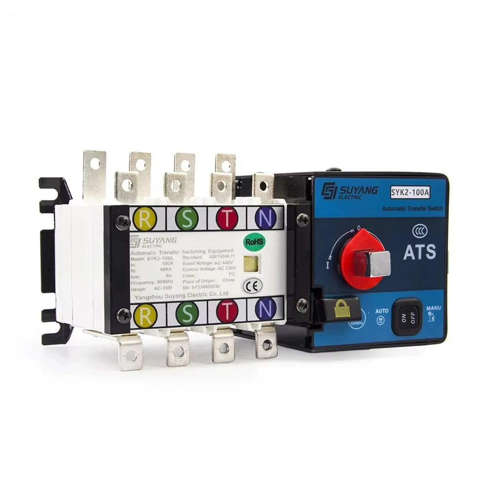 SuYang SYK2-100A 160A 4P ATS Dual Power Automatic Transfer Switch Control Board Universal Generator Parts & Accessories
SuYang SYK2-100A 160A 4P ATS Dual Power Automatic Transfer Switch Control Board Universal Generator Parts & Accessories