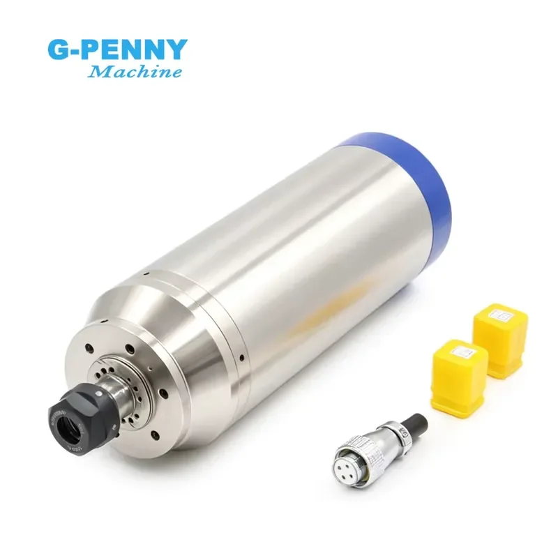 G-Penny 3.7KW ER20 D100 220V/380V Water-Cooled Spindle Motor Bullet-Type 400Hz 24000RPM 2-Pole 4 PCS Ceramic Ball Bearings
G-Penny 3.7KW ER20 D100 220V/380V Water-Cooled Spindle Motor Bullet-Type 400Hz 24000RPM 2-Pole 4 PCS Ceramic Ball Bearings