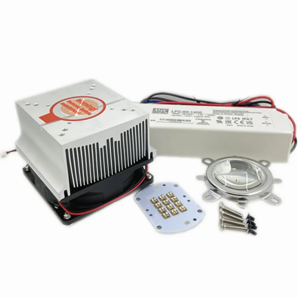 Фиолетовые светодиодные бусины 395-400 УФ-отвержденное зеленое масло 60 Вт Источник питания постоянного тока Mingwei с муфтой объектива вентилятора 44 мм
Фиолетовые светодиодные бусины 395-400 УФ-отвержденное зеленое масло 60 Вт Источник питания постоянного тока Mingwei с муфтой объектива вентилятора 44 мм