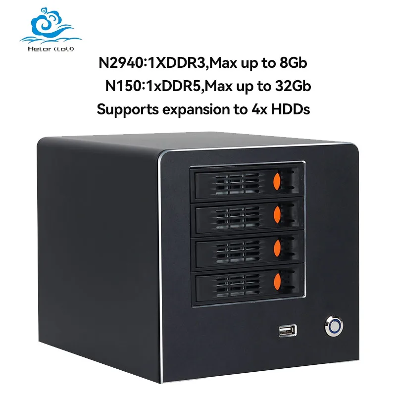 Интер N150/Celeron N2940 NAS Мини-ПК DDR3/DDR5 RAM SSD/M.2 NVME Поддержка маршрутизатора Linux 4xHDD Компьютер с 5xUSB Win10Pro Ready
Интер N150/Celeron N2940 NAS Мини-ПК DDR3/DDR5 RAM SSD/M.2 NVME Поддержка маршрутизатора Linux 4xHDD Компьютер с 5xUSB Win10Pro Ready