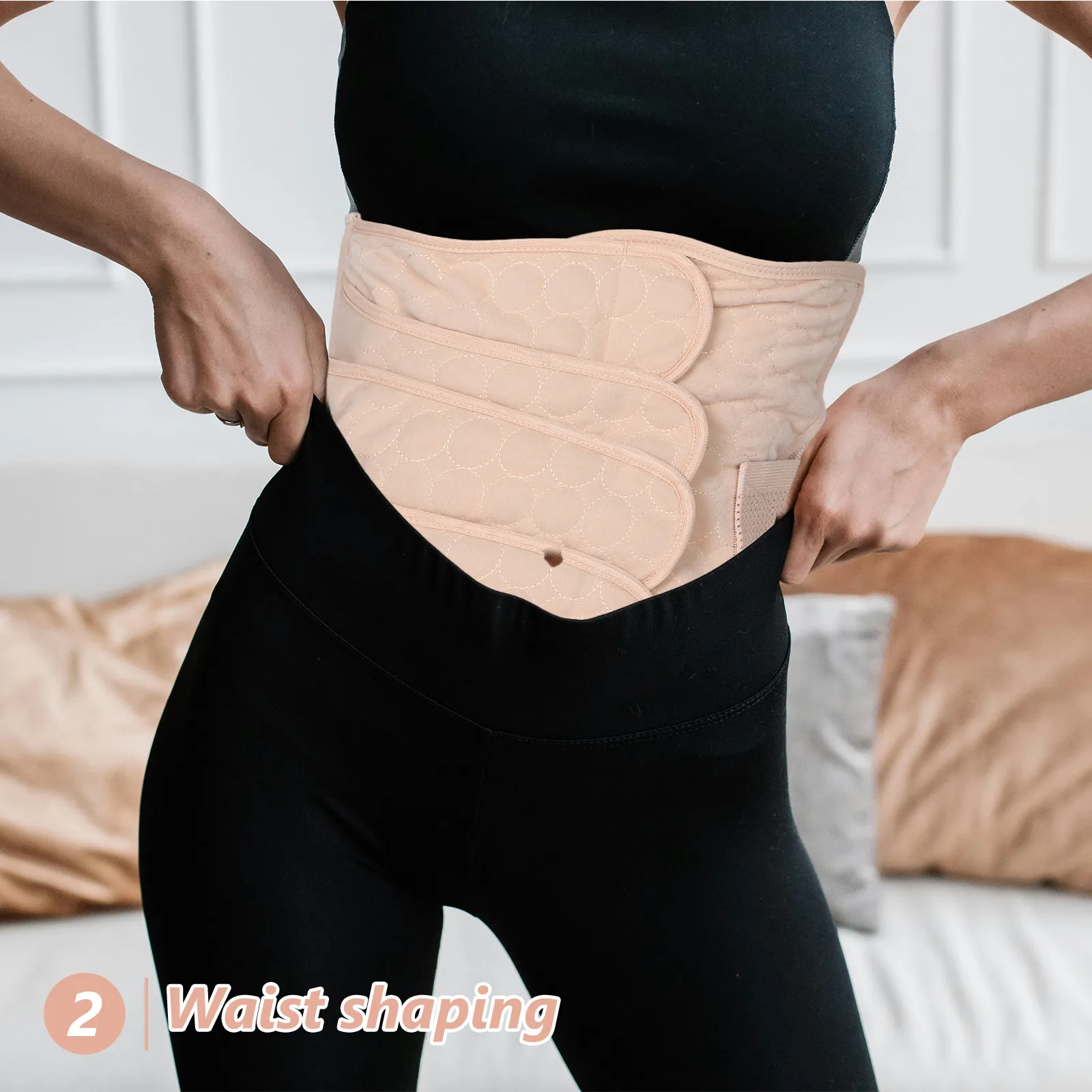 Postpartum Belly Wrap Beige L Comfortable Waist Support Band After Birth Recovery Postpartum Girdle Abdominal Compression
Postpartum Belly Wrap Beige L Comfortable Waist Support Band After Birth Recovery Postpartum Girdle Abdominal Compression