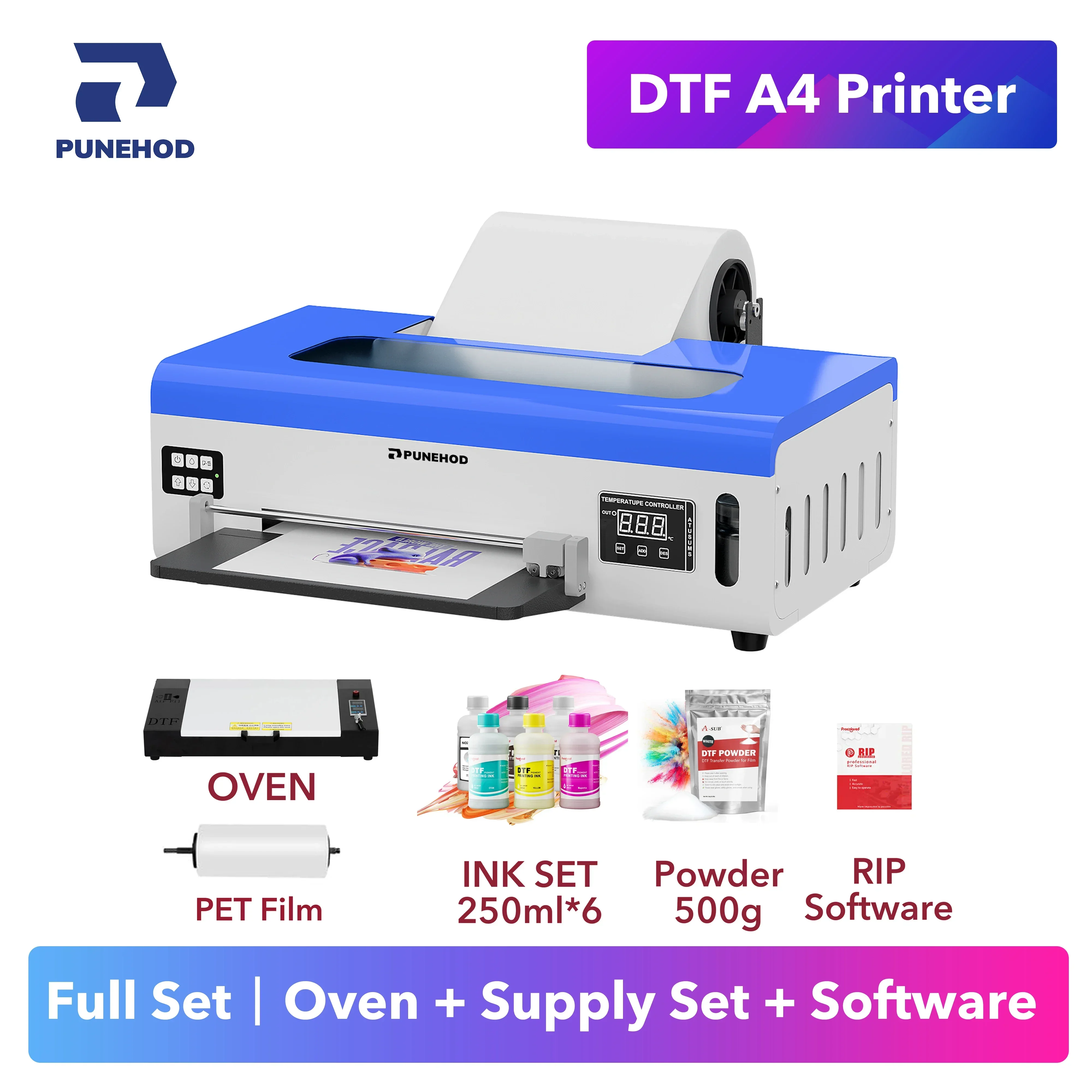 US.EU Punehod DTF Printer A4 Direct To Film DTF Printing Machine Epson L800 L805 With Oven F8 F13 DIY T-Shirts Clothes
US.EU Punehod DTF Printer A4 Direct To Film DTF Printing Machine Epson L800 L805 With Oven F8 F13 DIY T-Shirts Clothes