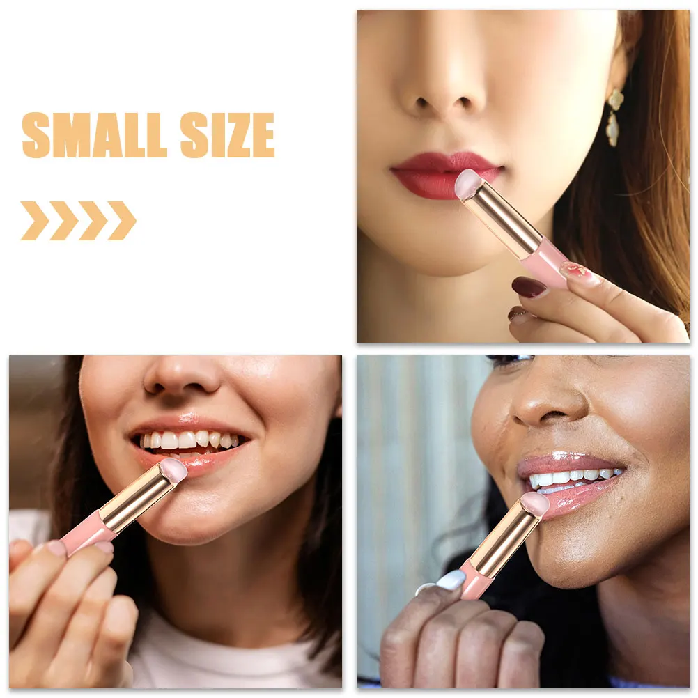 4 Pcs Silicone Lip Brush Applying Makeup Multipurpose Reusable Lipstick Applicator Brushes Dust-proof 
4 Pcs Silicone Lip Brush Applying Makeup Multipurpose Reusable Lipstick Applicator Brushes Dust-proof