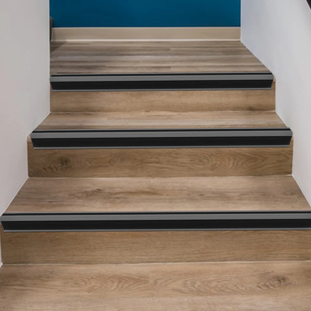 2m Anti Slip Stair Edges Protectors Floor Transition Strip Black 6CMx3CM Easy Install Waterproof Non Slip Tread Cover Indoor
2m Anti Slip Stair Edges Protectors Floor Transition Strip Black 6CMx3CM Easy Install Waterproof Non Slip Tread Cover Indoor