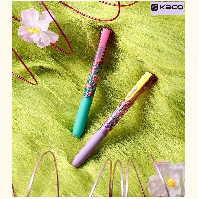 KACO Kawaii Многофункциональная гелевая ручка 3 в 1 Высокопроизводительный канцелярский карандаш и шариковая ручка для ежедневной записи школы
KACO Kawaii Многофункциональная гелевая ручка 3 в 1 Высокопроизводительный канцелярский карандаш и шариковая ручка для ежедневной записи школы