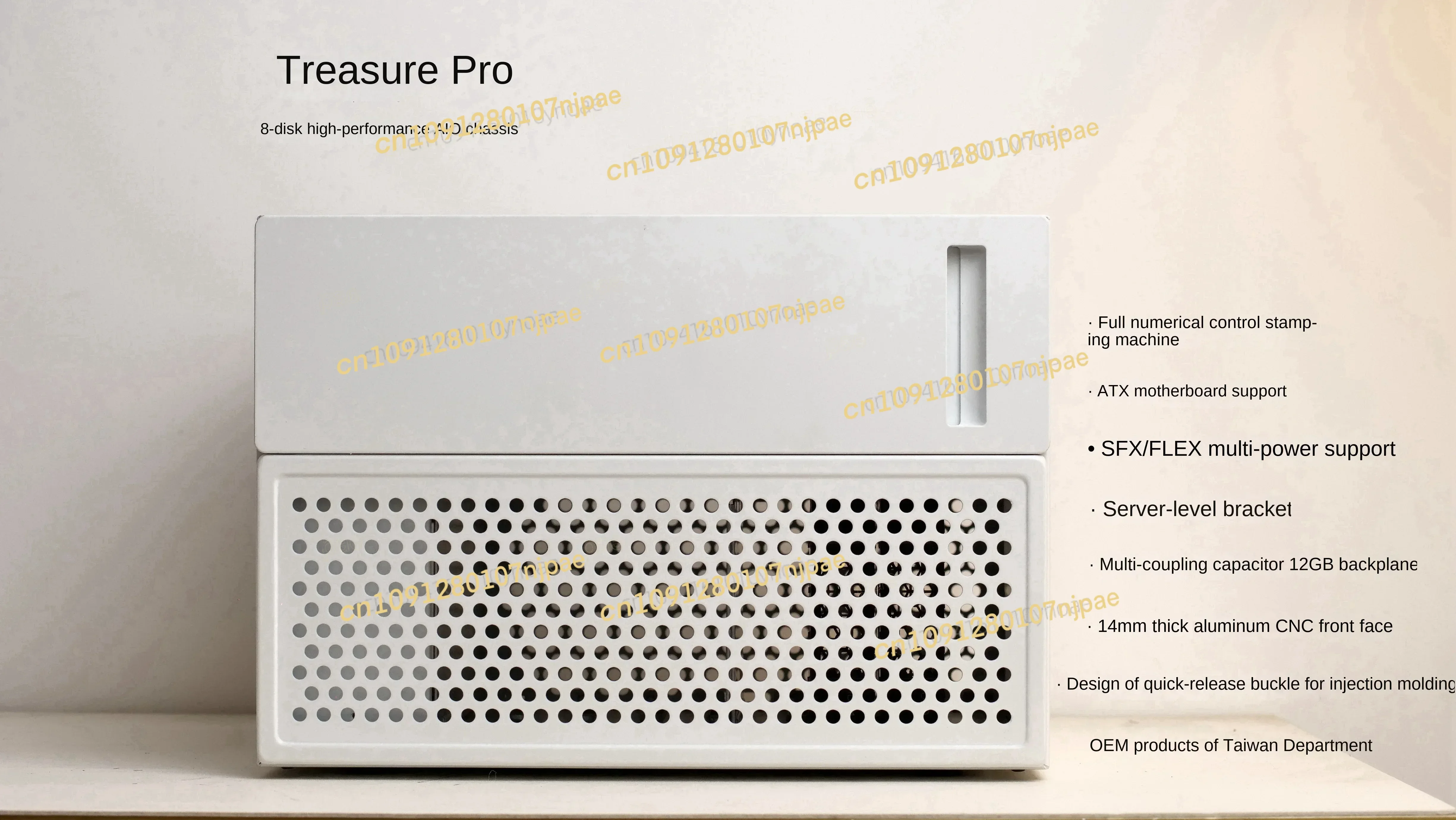 2025NEW Treasure Pro desktop 8-disk NAS/AIO chassis, ATX motherboard half height pcieSFX file storage server
2025NEW Treasure Pro desktop 8-disk NAS/AIO chassis, ATX motherboard half height pcieSFX file storage server
