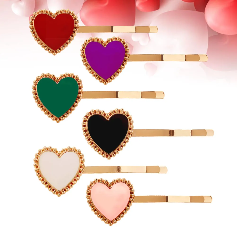 5pcs Clips Decorative Alloy Heart Bobby Durable Bobby Hair Accessories for Women Girls Party Use
5pcs Clips Decorative Alloy Heart Bobby Durable Bobby Hair Accessories for Women Girls Party Use