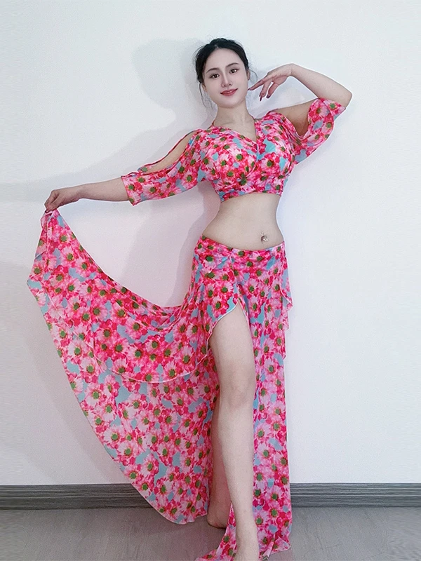 Eastern Belly Dance Practice Dress 2024 New Printed Elegant Mesh Sexy Western Style Fishtail Skirt Performance Dress Team Dress
Eastern Belly Dance Practice Dress 2024 New Printed Elegant Mesh Sexy Western Style Fishtail Skirt Performance Dress Team Dress