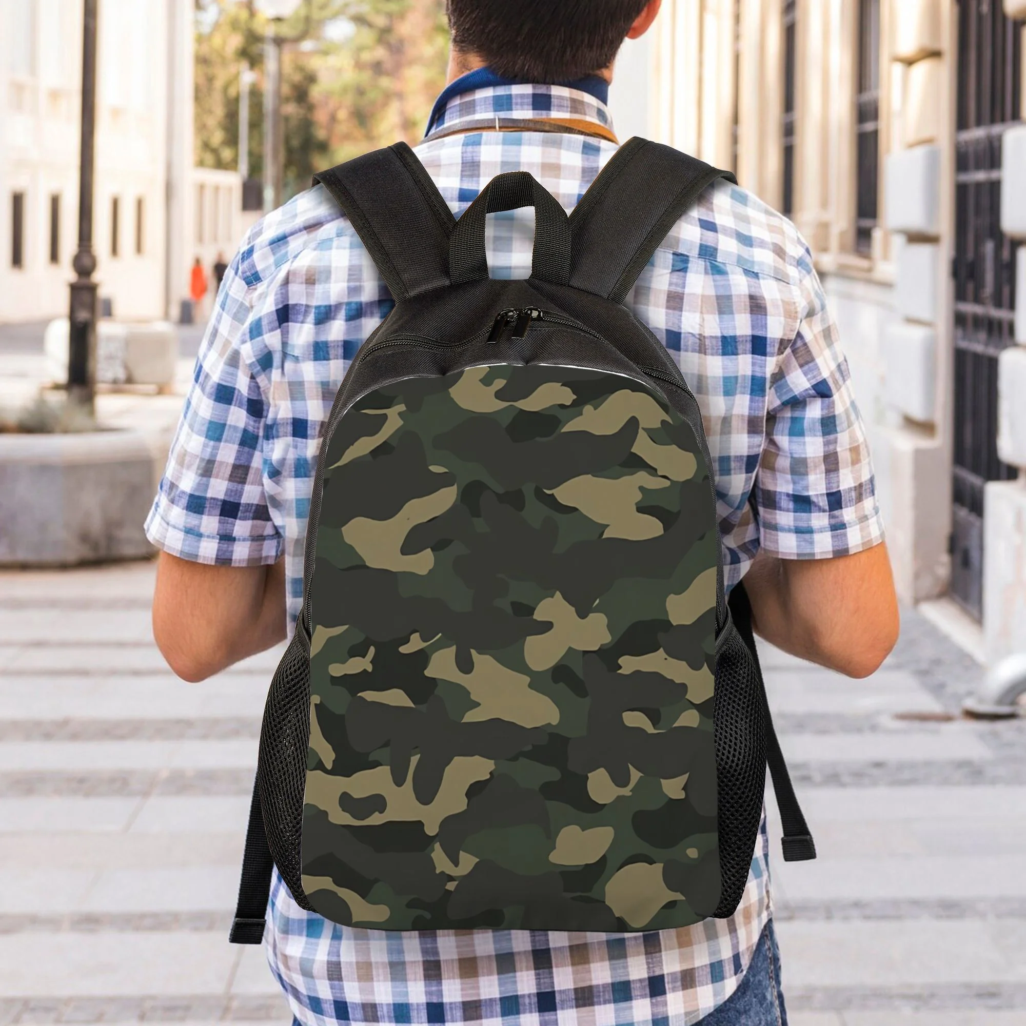 Camouflage Backpack - Single-layer camouflage schoolbag, a lightweight and portable daily backpack
Camouflage Backpack - Single-layer camouflage schoolbag, a lightweight and portable daily backpack