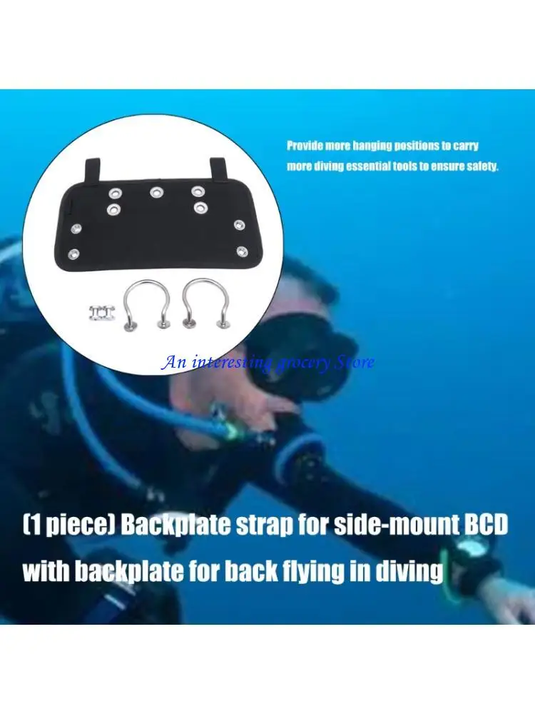 652D Professional Scubas Diving Squar Butt Plate Replacement Hanging Board Diving Plate Diving Equipment Enduring
652D Professional Scubas Diving Squar Butt Plate Replacement Hanging Board Diving Plate Diving Equipment Enduring