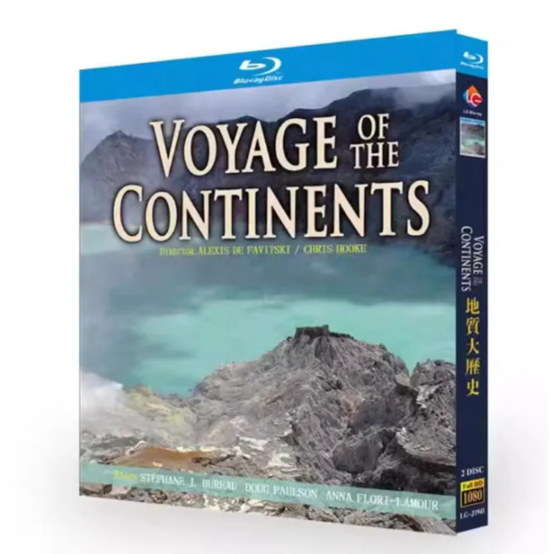 Voyage of the Continents Season 1-2 (2013) 2-D Blu-ray disc
Voyage of the Continents Season 1-2 (2013) 2-D Blu-ray disc