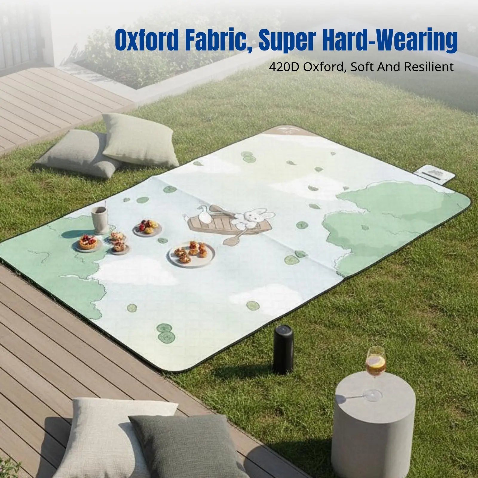 Outdoor Dining Mat, Thickened Oxford Cloth, Water-Resistant, Portable, Camping, Lawn, Hiking, Moisture-Resistant Ground Pad
Outdoor Dining Mat, Thickened Oxford Cloth, Water-Resistant, Portable, Camping, Lawn, Hiking, Moisture-Resistant Ground Pad
