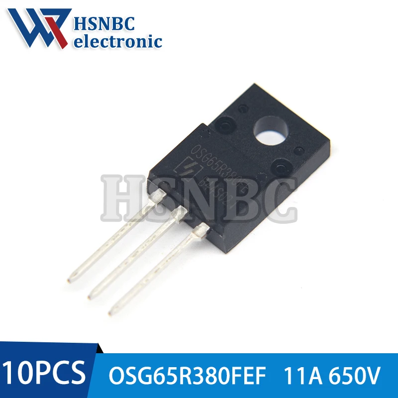 10 шт./лот OSG65R380FE 65R380 TO-220F 11A 600V Мощный транзистор новый оригинальный
10 шт./лот OSG65R380FE 65R380 TO-220F 11A 600V Мощный транзистор новый оригинальный