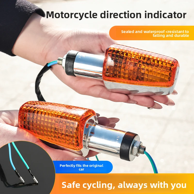 Applicable to Haojue Suzuki Drill Leopard HJ125K-A/2A/3 sideframe motorcycle with turning lights for turning maneuvers.
Applicable to Haojue Suzuki Drill Leopard HJ125K-A/2A/3 sideframe motorcycle with turning lights for turning maneuvers.