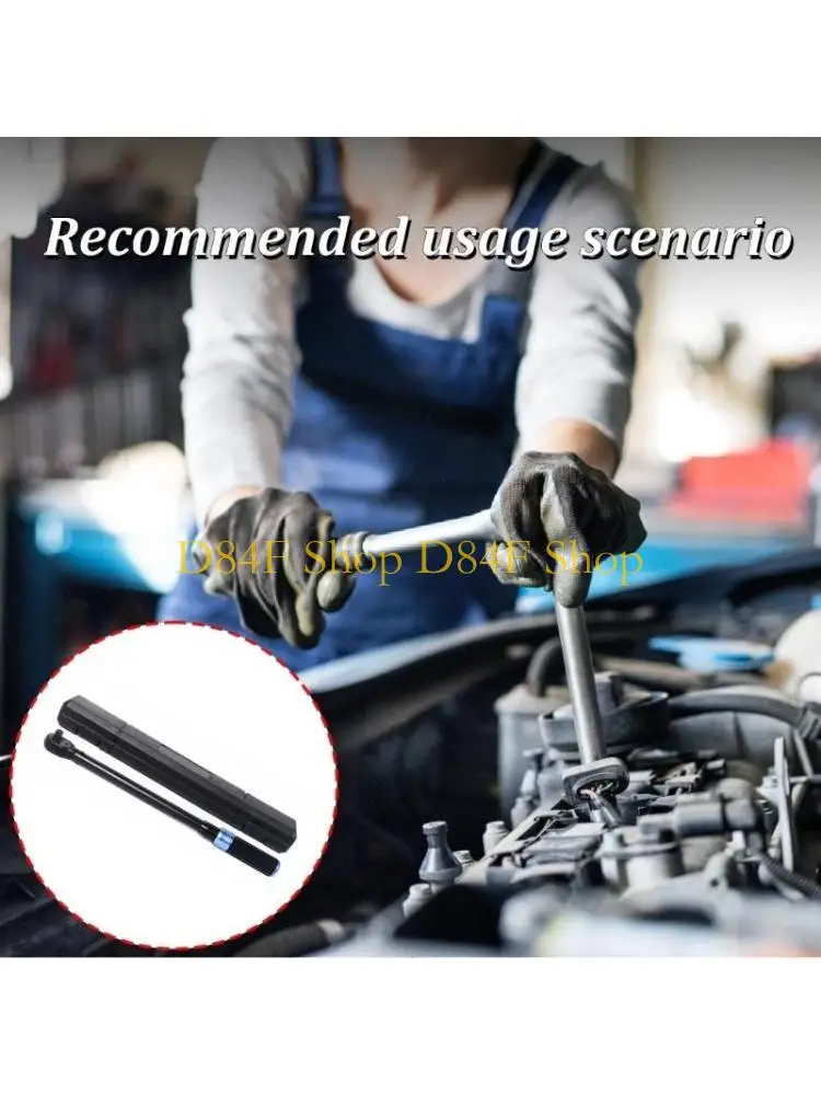 D84F Torque Wrench with Reversible Adjustment with Nonslip Handle for Home Mechanics
D84F Torque Wrench with Reversible Adjustment with Nonslip Handle for Home Mechanics