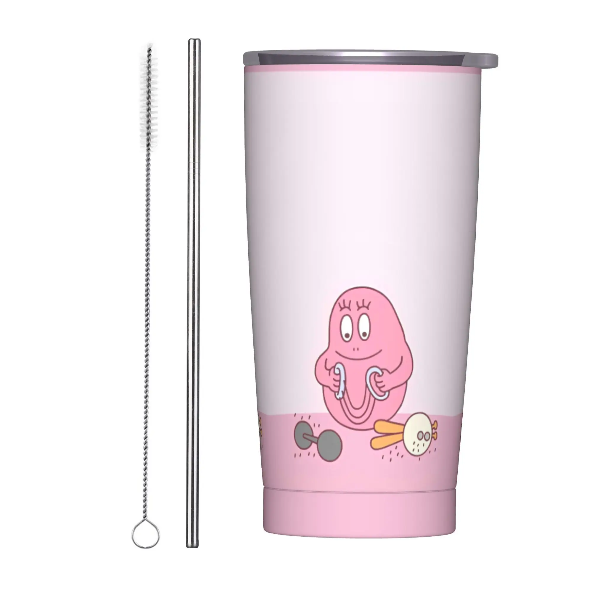 Stainless Steel Tumbler Barbapapa Car Mugs With Straws Travel Cold and Hot Water Bottle Heat Preservation Large Thermal Cups
Stainless Steel Tumbler Barbapapa Car Mugs With Straws Travel Cold and Hot Water Bottle Heat Preservation Large Thermal Cups