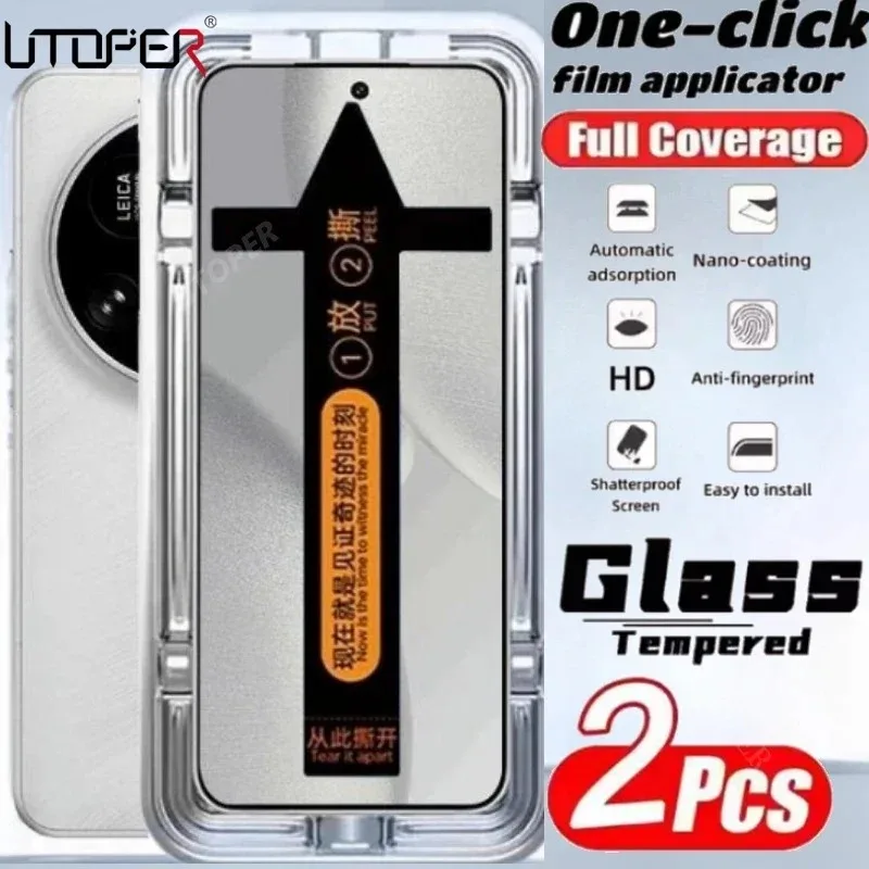 Premium Tempered Glass For Xiaomi 15 Ultra Quick installation Dust Free Protective Film Mi 14 13 12 Pro 15Ultra Screen Protector
Premium Tempered Glass For Xiaomi 15 Ultra Quick installation Dust Free Protective Film Mi 14 13 12 Pro 15Ultra Screen Protector