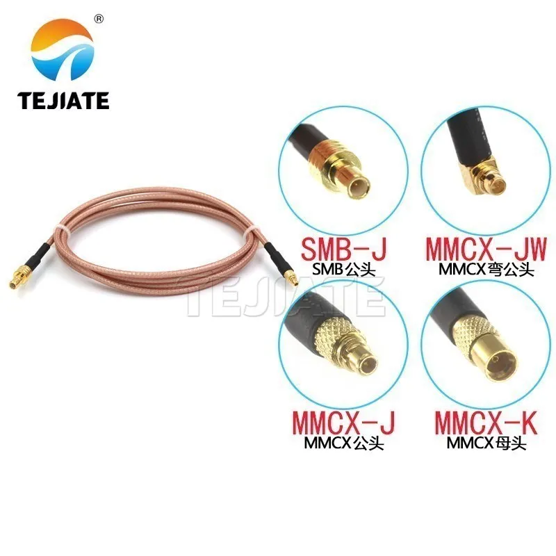1PCS SMB male to MMCX adapter cable SMB to MCX connection cable MMCX-JW MMCX-J MMCX-K to SMB-J RG316 extension cable
1PCS SMB male to MMCX adapter cable SMB to MCX connection cable MMCX-JW MMCX-J MMCX-K to SMB-J RG316 extension cable