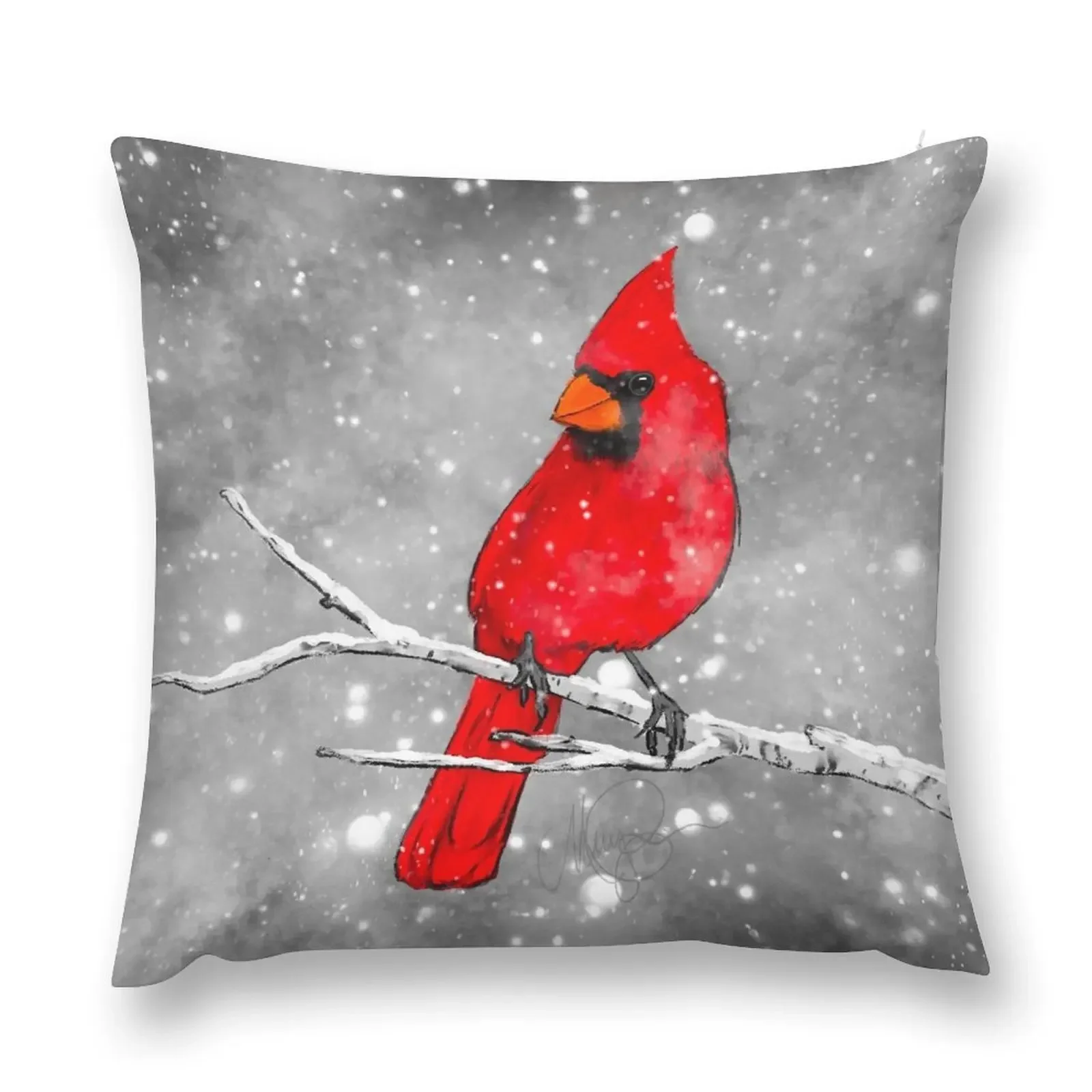 Cardinal in the Snow Throw Pillow Sitting Cushion Pillow Case Pillow Covers Decorative
Cardinal in the Snow Throw Pillow Sitting Cushion Pillow Case Pillow Covers Decorative