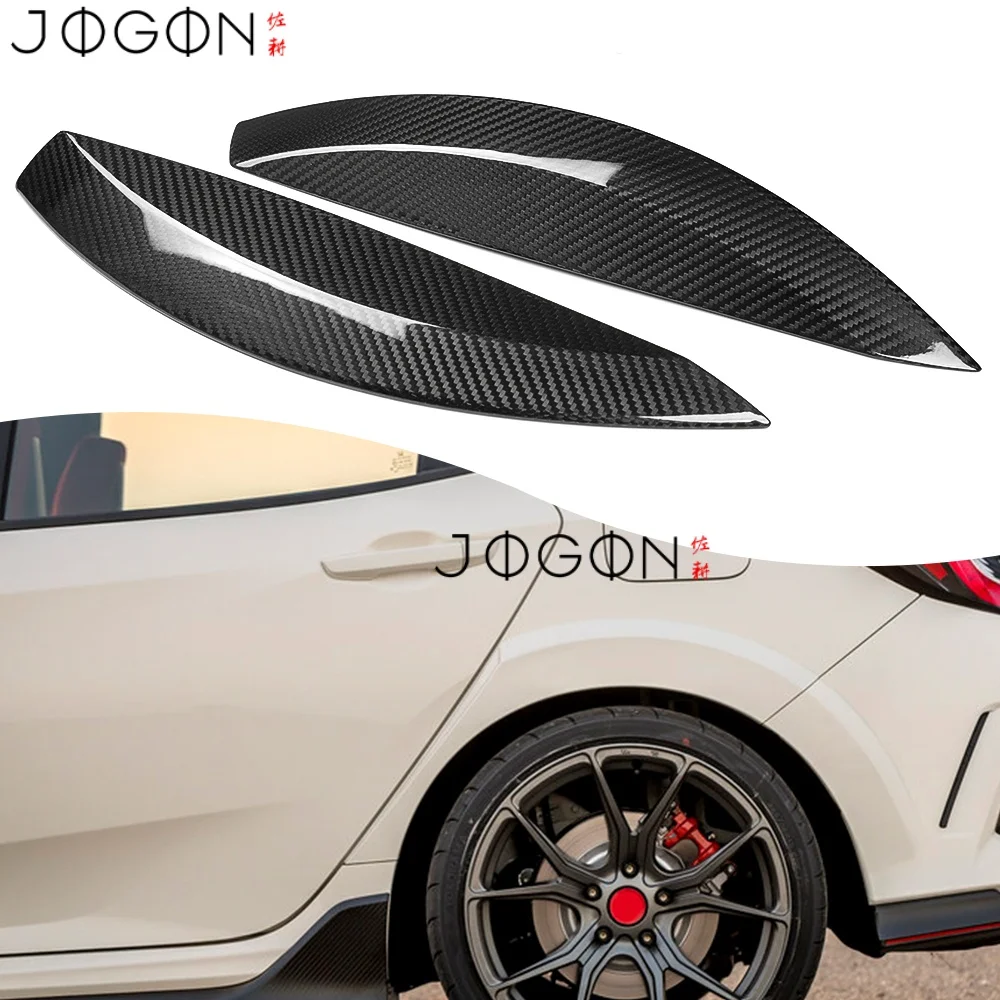 For Honda Civic FK8 Type-R 2017-2021 (5Dr Hatch) 2Pcs Carbon Fiber Car Rear Fender Arch Door Strip Cover Trim Car Accessories
For Honda Civic FK8 Type-R 2017-2021 (5Dr Hatch) 2Pcs Carbon Fiber Car Rear Fender Arch Door Strip Cover Trim Car Accessories