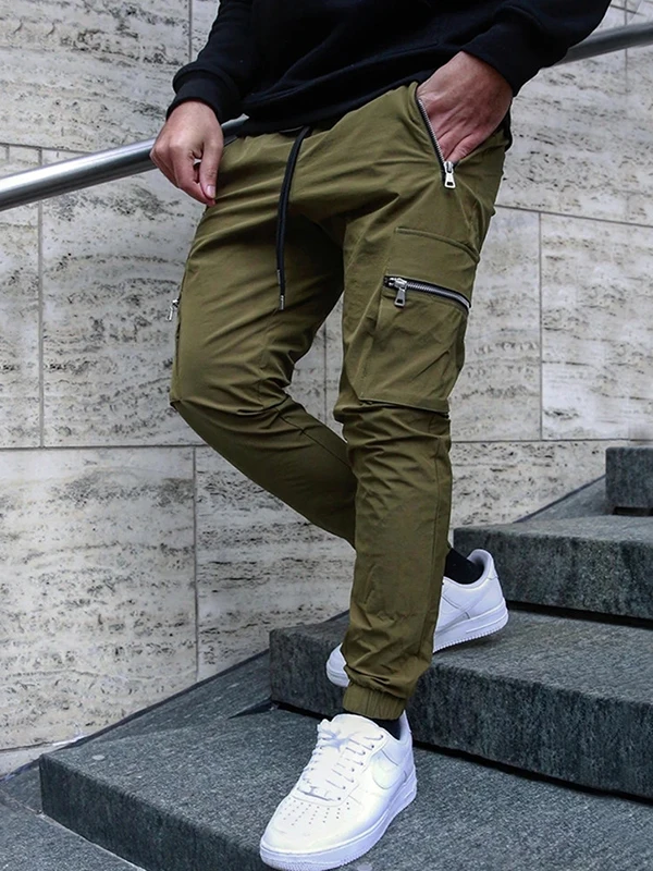 Men's Casual Breathable Sweat Pants with Big kets Spor Leisure Trousers mid Waist Straight Leg Workwear for Autumn
Men's Casual Breathable Sweat Pants with Big kets Spor Leisure Trousers mid Waist Straight Leg Workwear for Autumn