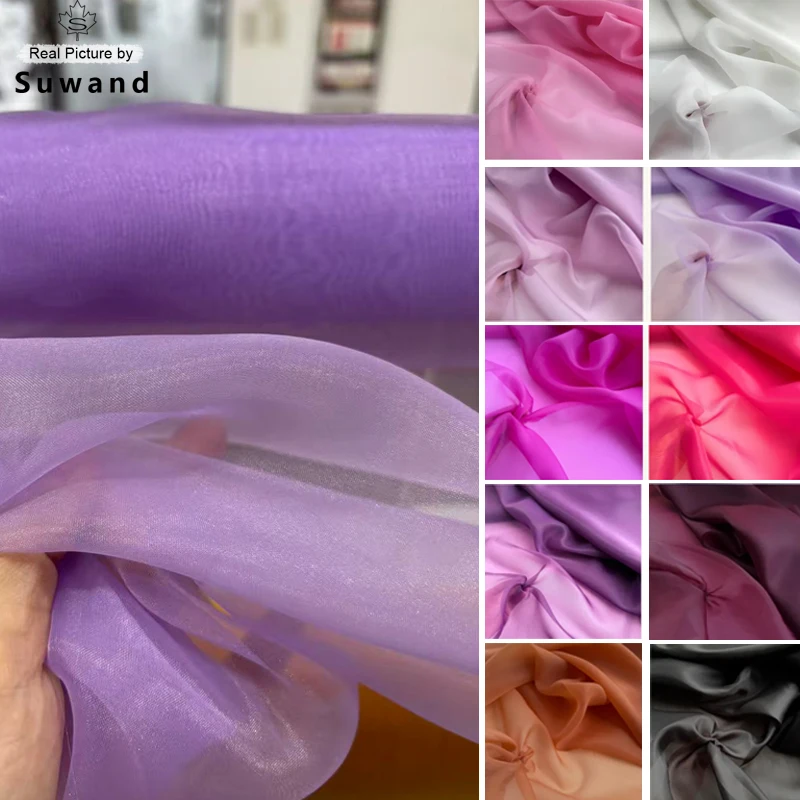 Purple Bridal Matte Organza Fabric, 150cm Wide Sheer Wedding Material for Gown and Wedding Decoration
Purple Bridal Matte Organza Fabric, 150cm Wide Sheer Wedding Material for Gown and Wedding Decoration