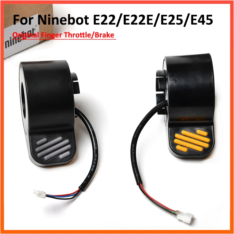 Original Finger Brake Throttle For Ninebot E22 E25 E45 Electric Scooter Accelerator Throttle Hall Assembly Parts
Original Finger Brake Throttle For Ninebot E22 E25 E45 Electric Scooter Accelerator Throttle Hall Assembly Parts