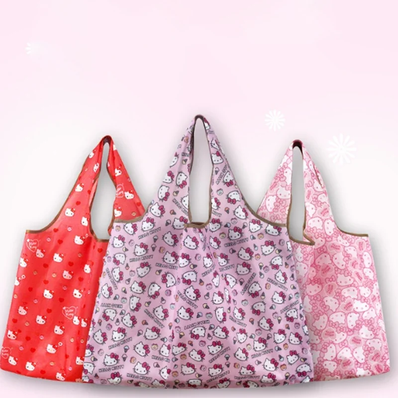 New Hello Kitty Supermarket Shopping Bag Large Capacity Bag Cartoon Kuromi Portable Foldable Cloth Bag Shoulder Bag 
New Hello Kitty Supermarket Shopping Bag Large Capacity Bag Cartoon Kuromi Portable Foldable Cloth Bag Shoulder Bag