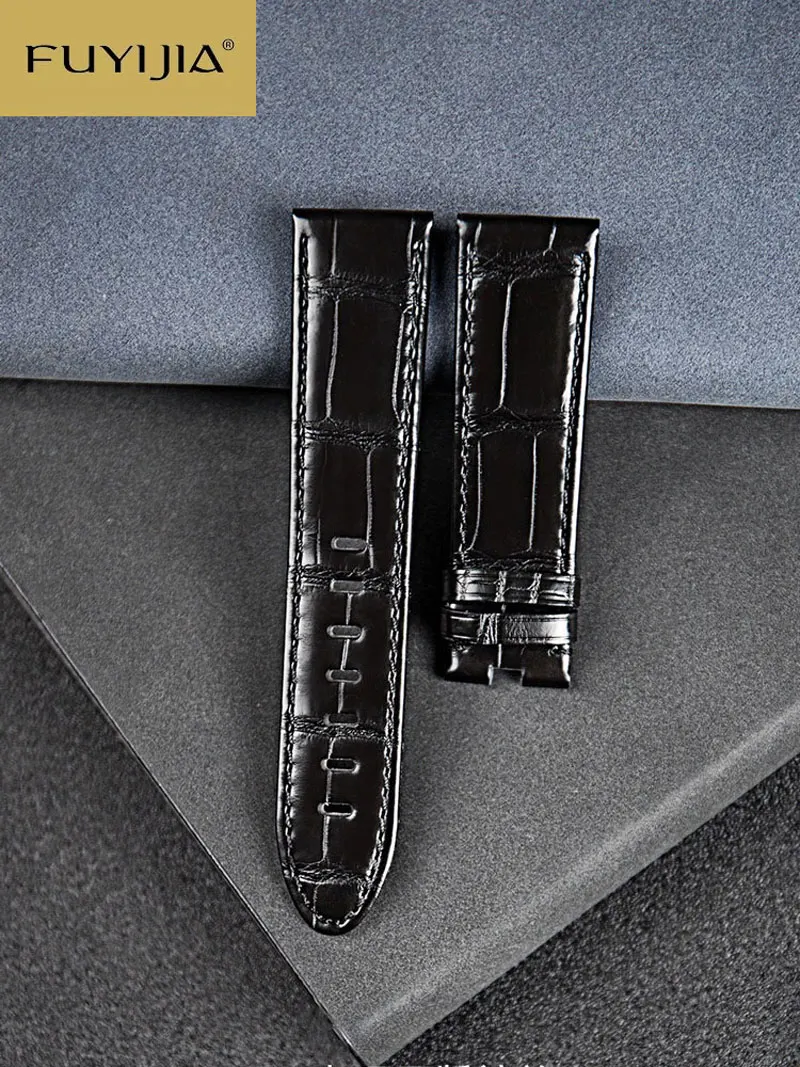 FUYIJIA Luxury Custom M-ONTBLANC Watchbands Top Handmade Crocodile Skin Strap Waterproof Alligator Wristband 1:1 Customized Belt
FUYIJIA Luxury Custom M-ONTBLANC Watchbands Top Handmade Crocodile Skin Strap Waterproof Alligator Wristband 1:1 Customized Belt
