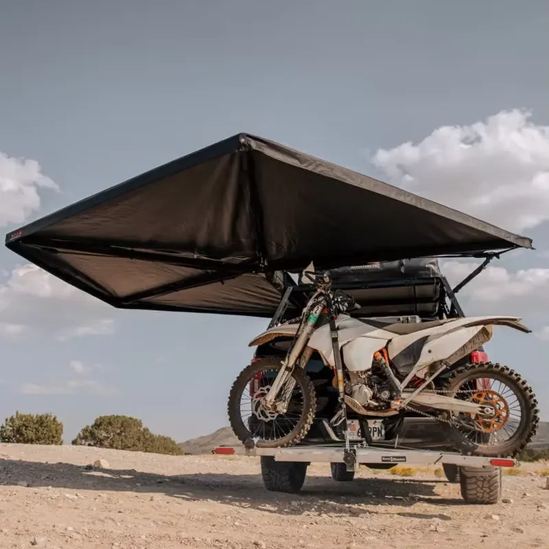 Foldable Easy Opened Car Roof Top Tent for 2.5M Radius Camping 270 Degrees Side Awning Tent
Foldable Easy Opened Car Roof Top Tent for 2.5M Radius Camping 270 Degrees Side Awning Tent