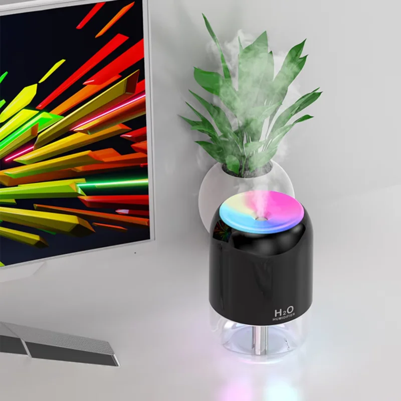Colorful Cool Mist Mini Humidifier, USB Personal Desktop Humidifier for Car, Office, and Home Travel, Auto Shut-off, 2 Mist Mode
Colorful Cool Mist Mini Humidifier, USB Personal Desktop Humidifier for Car, Office, and Home Travel, Auto Shut-off, 2 Mist Mode