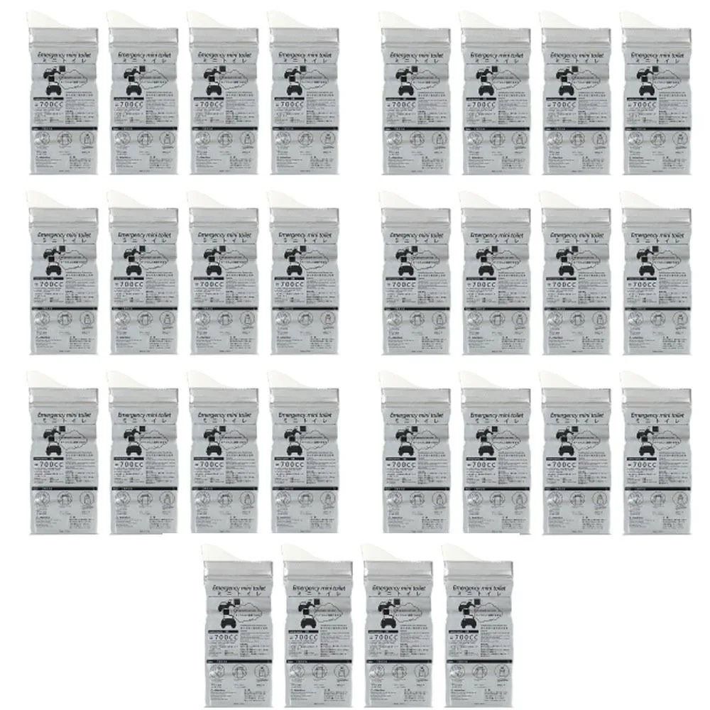 28 Pcs Durable 700ml Disposable Urine Bag Leakproof Seal Grey Emergency Urinal Bag Travel Urine Bags Traffic Jam
28 Pcs Durable 700ml Disposable Urine Bag Leakproof Seal Grey Emergency Urinal Bag Travel Urine Bags Traffic Jam