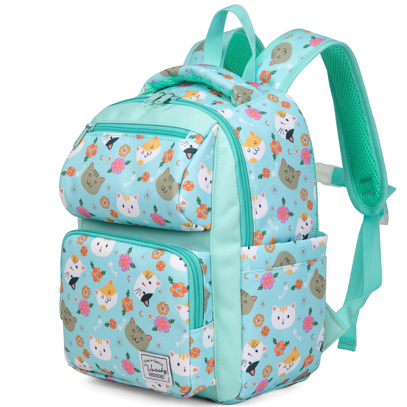 Toddler Backpack for Kids, Cute Kindergarten Daycare Children Boys Girls 7L Small Backpack Bookbag for School Travel Green Kitte
Toddler Backpack for Kids, Cute Kindergarten Daycare Children Boys Girls 7L Small Backpack Bookbag for School Travel Green Kitte