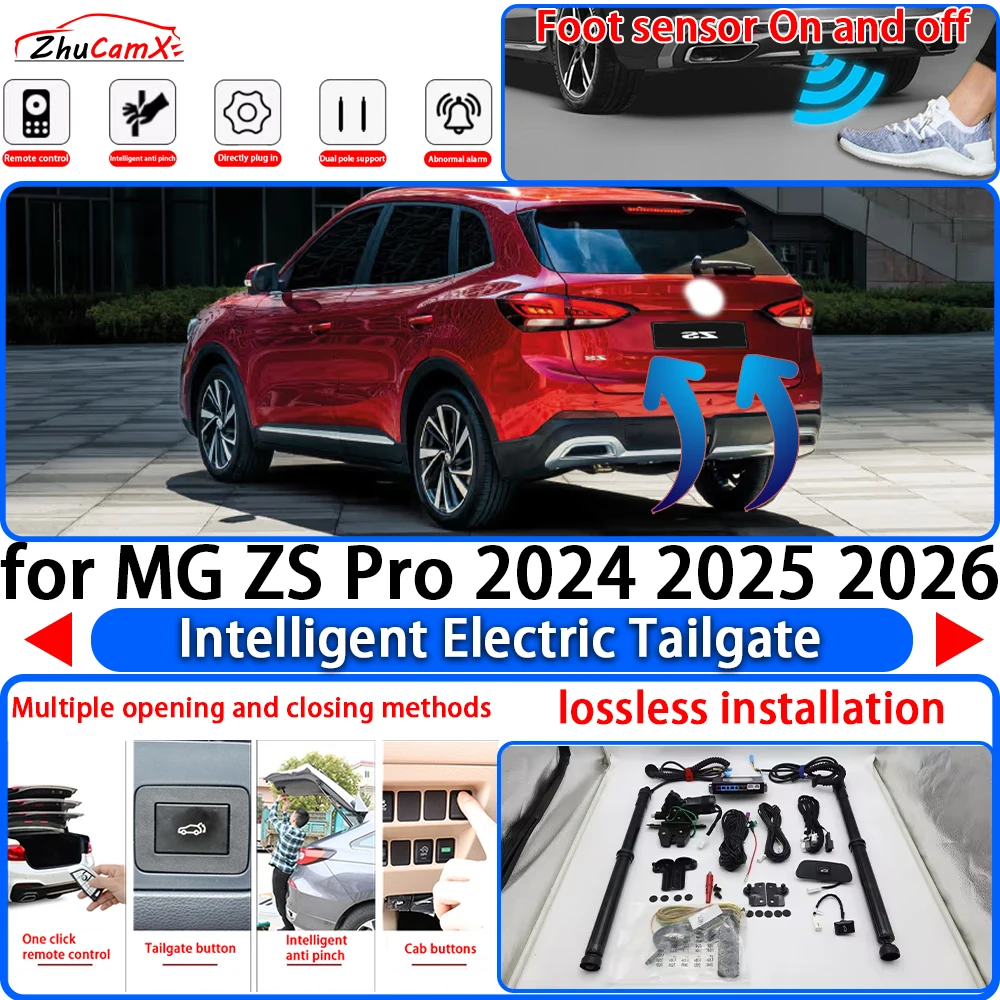 ZhuCamX for MG ZS Pro 2024 2025 2026 OEM Power Liftgate Trunk Electric Suction Tailgate Intelligent Tail Gate Lift Strut System
ZhuCamX for MG ZS Pro 2024 2025 2026 OEM Power Liftgate Trunk Electric Suction Tailgate Intelligent Tail Gate Lift Strut System