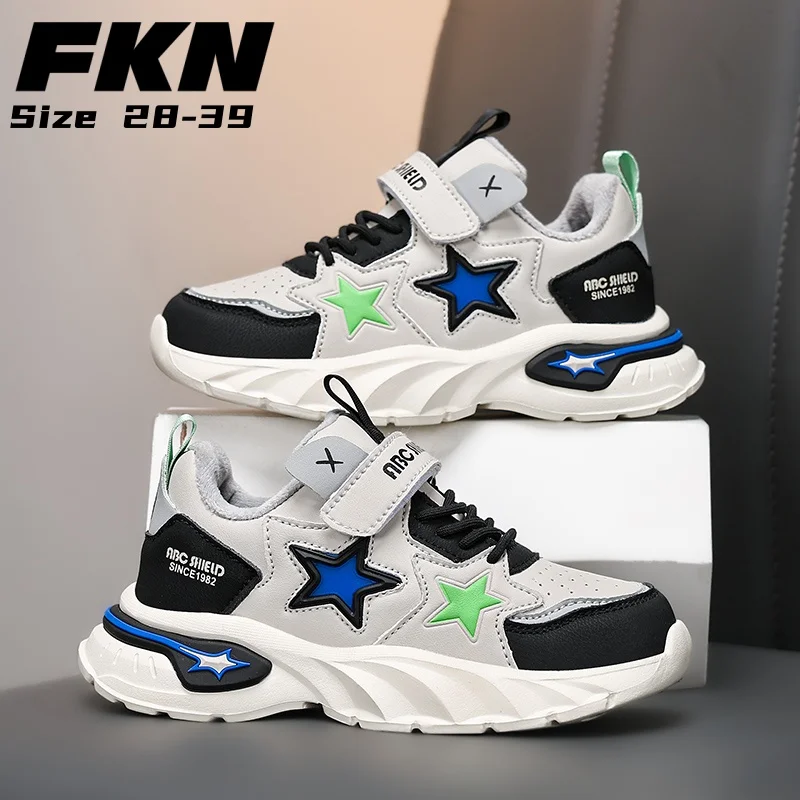Fashion children's sports shoes boys and girls sports shoes 4 to 10 years old college wind PU leather shoes outdoor casual shoes
Fashion children's sports shoes boys and girls sports shoes 4 to 10 years old college wind PU leather shoes outdoor casual shoes