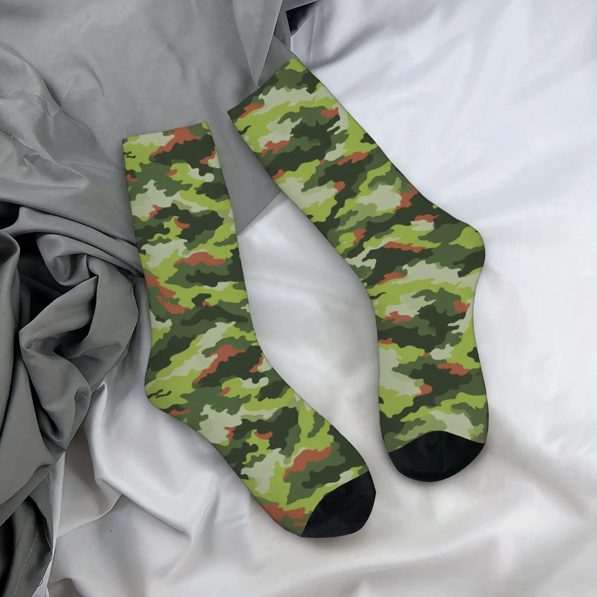 Crazy Design Camo Camouflage Basketball Socks Middle Tube Socks for Unisex Breathable
Crazy Design Camo Camouflage Basketball Socks Middle Tube Socks for Unisex Breathable