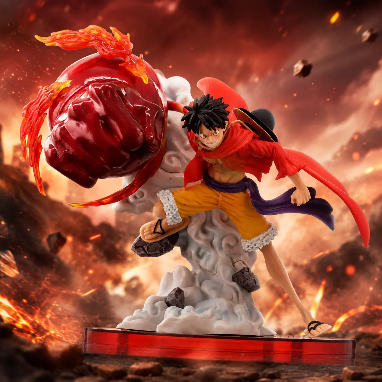 One Piece Monkey D. Luffy Double-Headed Sculpture Big Punch Anime Action Figure Model Statue Desktop Ornament Collectible Small Gift Halloween Christmas Valentine's Day Gift Decoration
One Piece Monkey D. Luffy Double-Headed Sculpture Big Punch Anime Action Figure Model Statue Desktop Ornament Collectible Small Gift Halloween Christmas Valentine's Day Gift Decoration