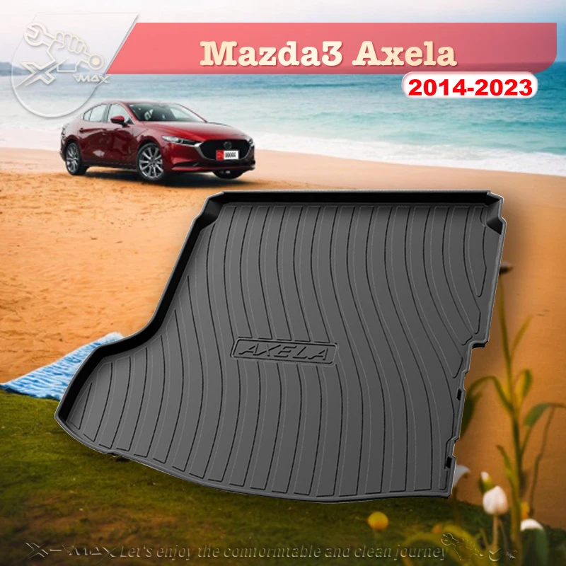 For Mazda3 Axela 2014-2023 Custom Fit Car Trunk Mat All Season Black Cargo Mat 3D Shaped Laser Measured Trunk Liners
For Mazda3 Axela 2014-2023 Custom Fit Car Trunk Mat All Season Black Cargo Mat 3D Shaped Laser Measured Trunk Liners