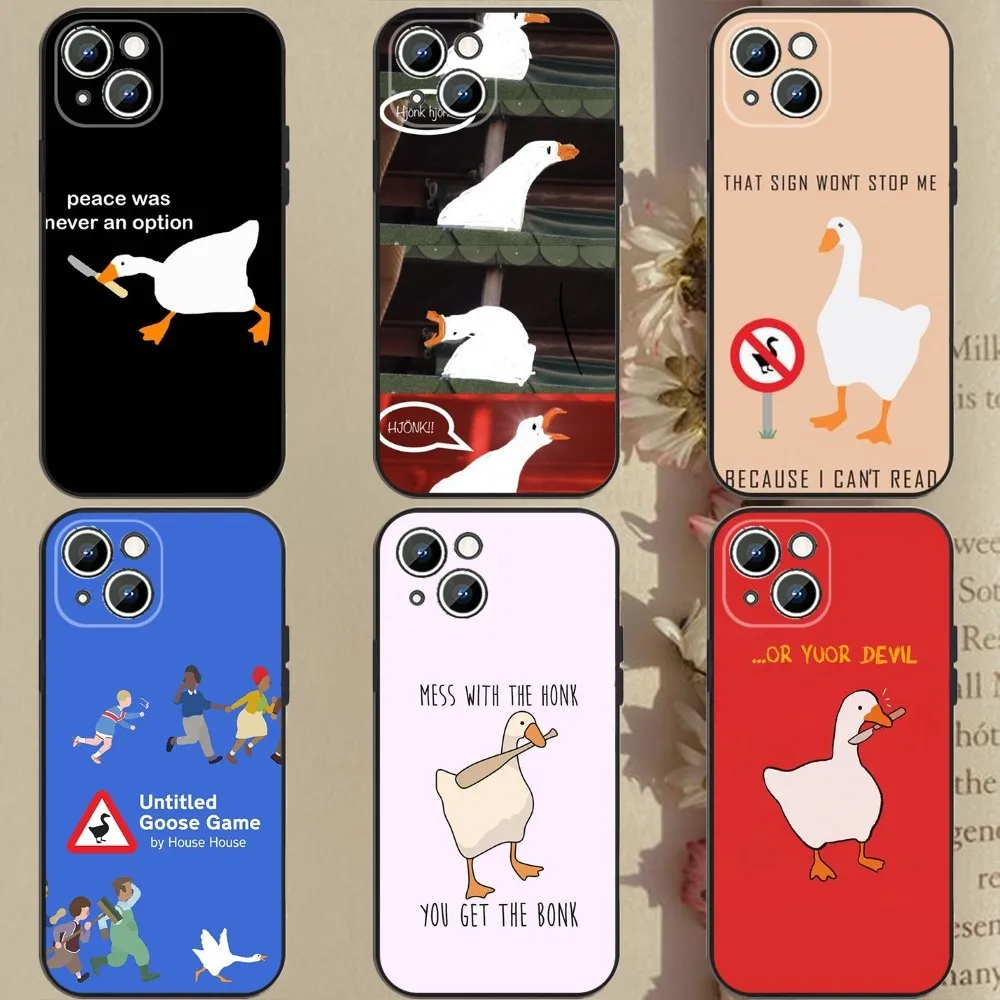 U-Untitled-Goose Game Phone Case For Apple iPhone 15,14,13,12,11,XS,XR,X,8,7,Pro,Max,Plus,mini Silicone Black Cover
U-Untitled-Goose Game Phone Case For Apple iPhone 15,14,13,12,11,XS,XR,X,8,7,Pro,Max,Plus,mini Silicone Black Cover