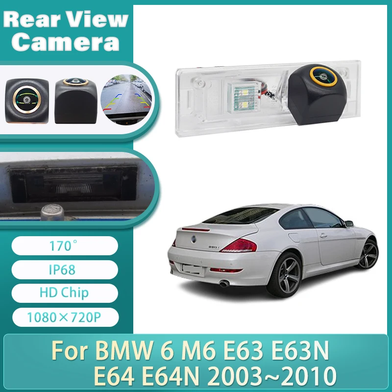 1080×720P Parking lot rear View Camera For BMW 6 M6 E63 E63N E64 E64N 2003~2010 CCD Full HD 170° Night Vision Wide Angle Camera
1080×720P Parking lot rear View Camera For BMW 6 M6 E63 E63N E64 E64N 2003~2010 CCD Full HD 170° Night Vision Wide Angle Camera