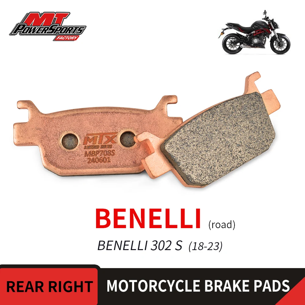 Тормозные колодки для мотоцикла FA698 задняя правая дорожная тормозная колодка для BENELLI 302 S 18-23, год модели, установка
Тормозные колодки для мотоцикла FA698 задняя правая дорожная тормозная колодка для BENELLI 302 S 18-23, год модели, установка